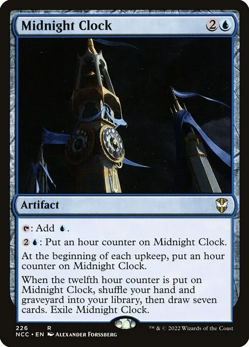 Midnight Clock · New Capenna Commander 226/447