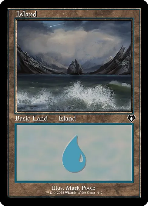 Island · Commander Masters 442/1067
