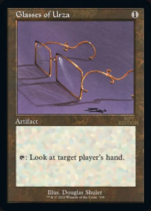Glasses of Urza · 30th Anniversary Edition 538/594