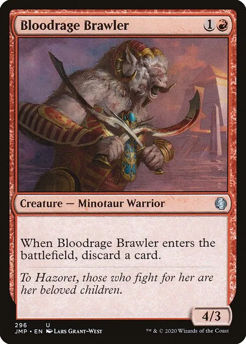Bloodrage Brawler · Jumpstart 296/497