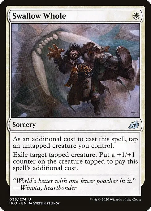 Swallow Whole · Ikoria: Lair of Behemoths 35/390