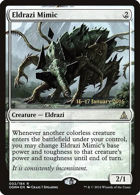 Eldrazi Mimic · Oath of the Gatewatch Promos 2s/65