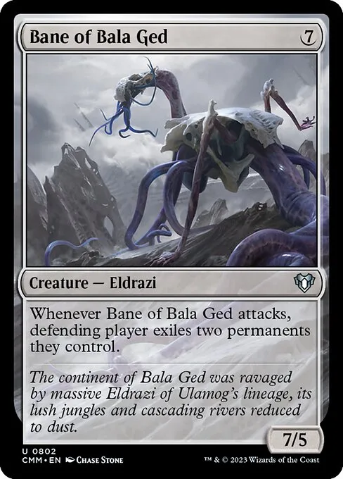 Bane of Bala Ged · Commander Masters 802/1067