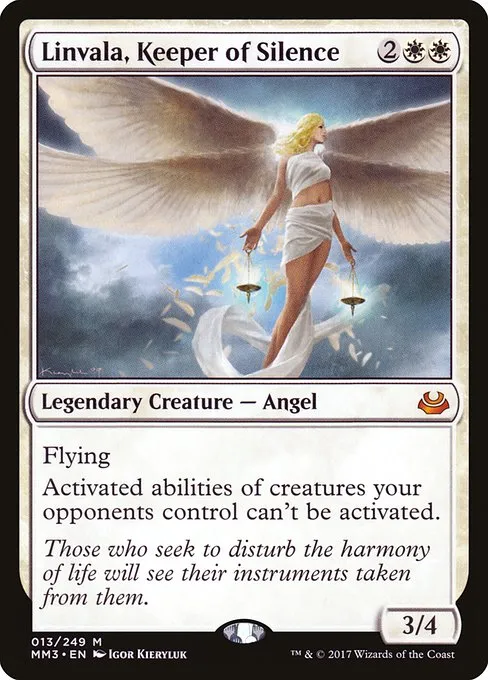 Linvala, Keeper of Silence · Modern Masters 2017 13/249
