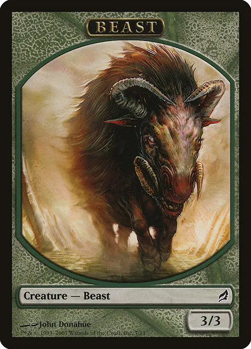 Beast · Lorwyn Tokens 7/11