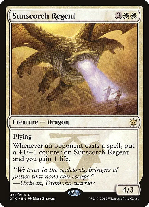 Sunscorch Regent · Dragons of Tarkir 41/264