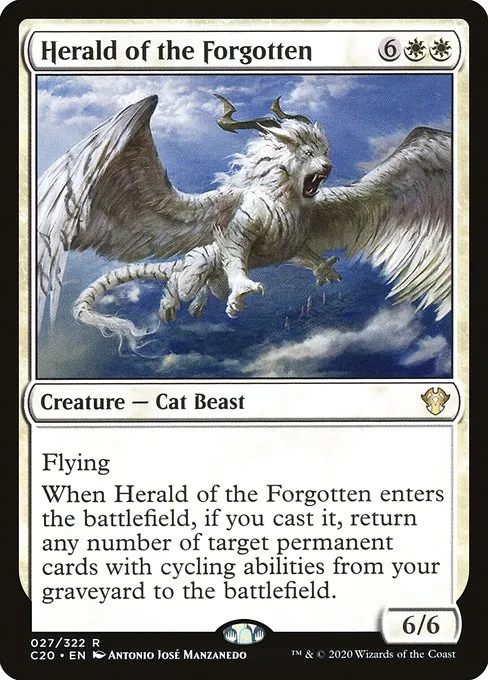 Herald of the Forgotten · Commander 2020 27/322