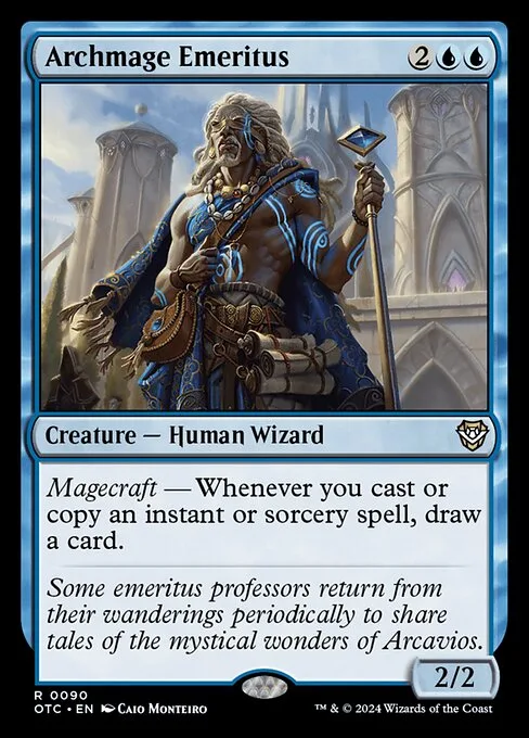 Archmage Emeritus · Outlaws of Thunder Junction Commander 90/342
