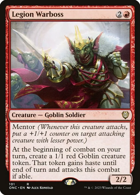 Legion Warboss · Phyrexia: All Will Be One Commander 101/174