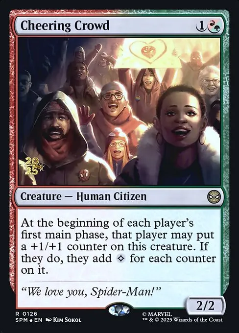 Cheering Crowd · Marvel's Spider-Man Promos 126s/68