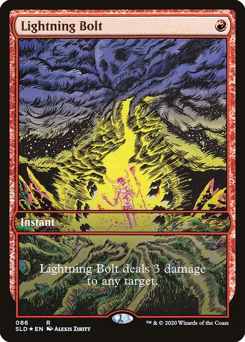 Lightning Bolt · Secret Lair Drop 86/2547