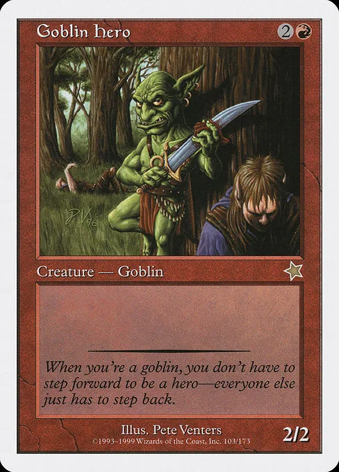 Goblin Hero · Starter 1999 103/173