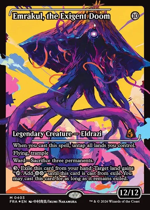 Emrakul, the Exigent Doom · Reality Fracture 403/7