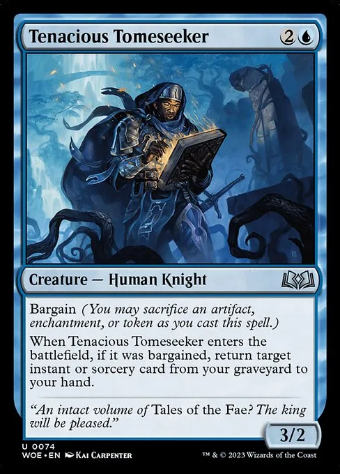 Tenacious Tomeseeker · Wilds of Eldraine 74/381