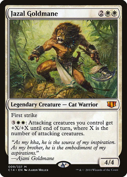 Jazal Goldmane · Commander 2014 9/337