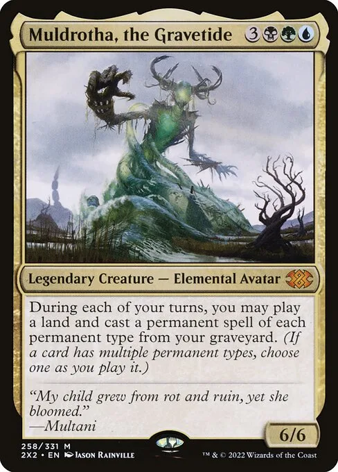 Muldrotha, the Gravetide · Double Masters 2022 258/579