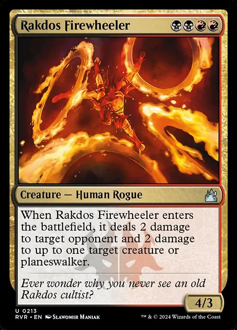 Rakdos Firewheeler · Ravnica Remastered 213/531