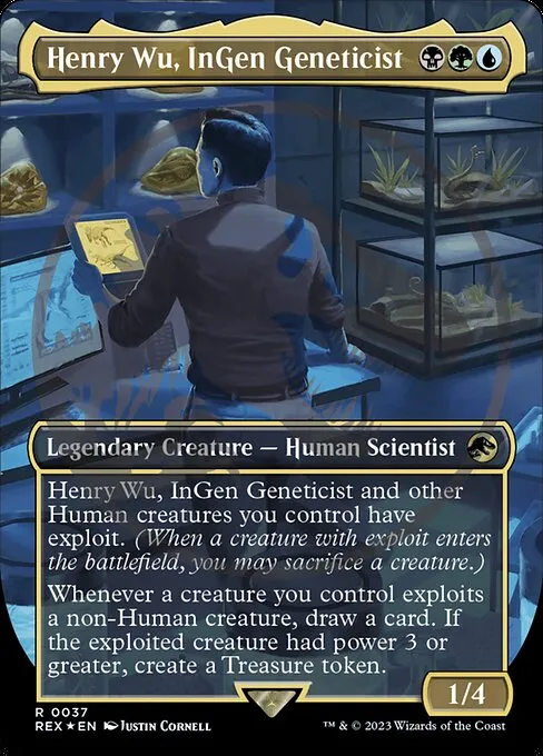 Henry Wu, InGen Geneticist · Jurassic World Collection 37/45