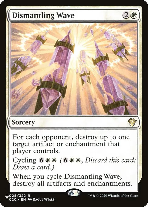 Dismantling Wave · The List C20-25/5050