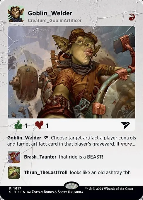 Goblin Welder · Secret Lair Drop 1617/2547
