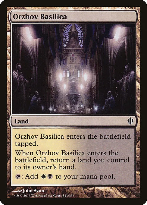 Orzhov Basilica · Commander 2013 311/356