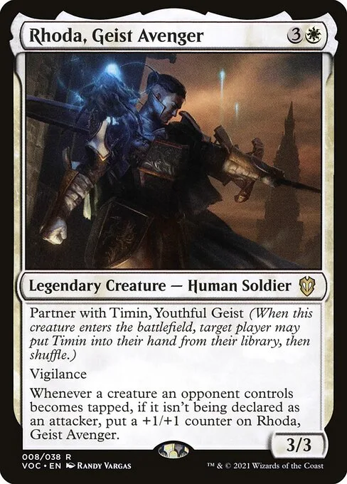 Rhoda, Geist Avenger · Crimson Vow Commander 8/188