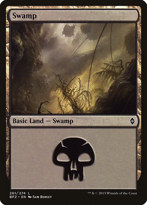 Swamp · Battle for Zendikar 261a/299