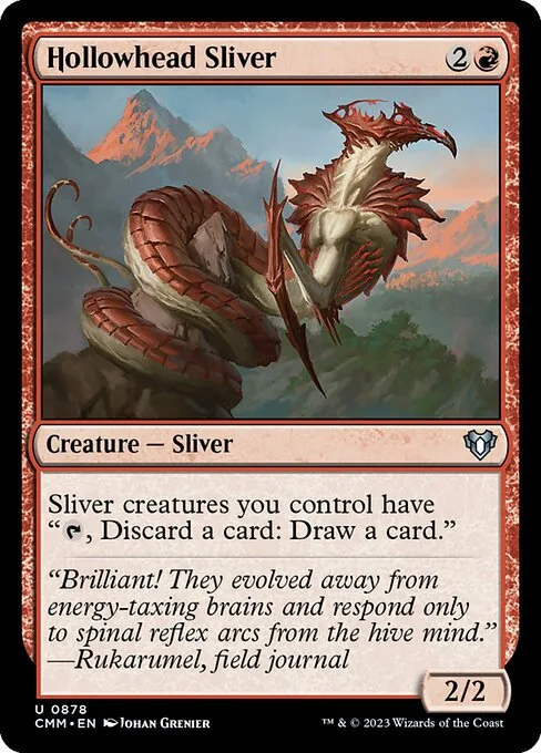 Hollowhead Sliver · Commander Masters 878/1067