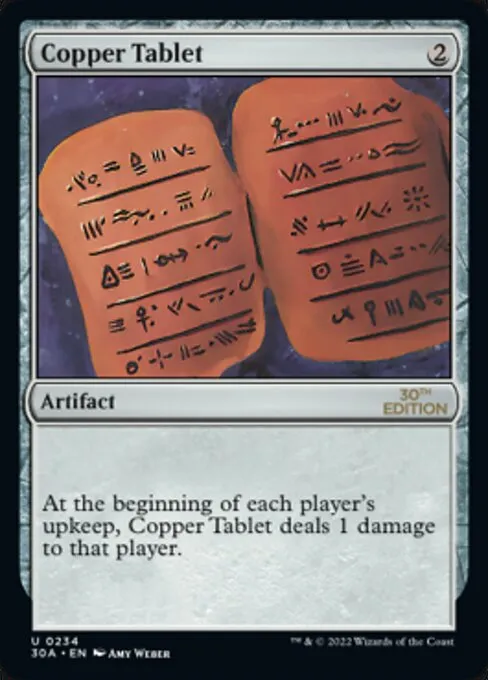 Copper Tablet · 30th Anniversary Edition 234/594
