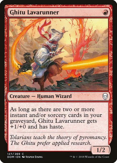 Ghitu Lavarunner · Dominaria 127/280