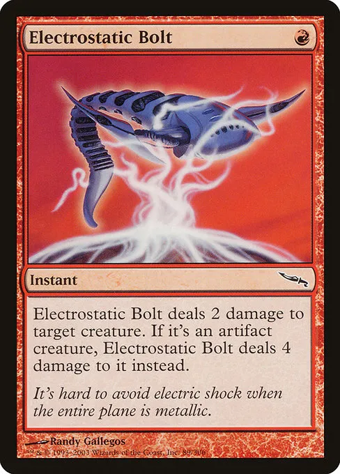 Electrostatic Bolt · Mirrodin 89/306