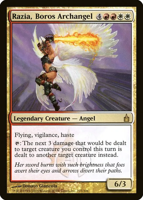 Razia, Boros Archangel · Ravnica: City of Guilds 223/306