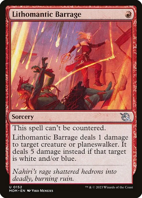 Lithomantic Barrage · March of the Machine 152/387