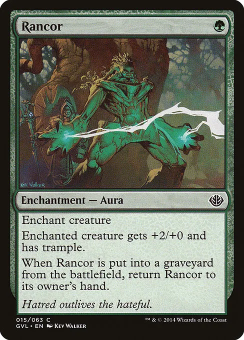 Rancor · Duel Decks Anthology: Garruk vs. Liliana 15/63