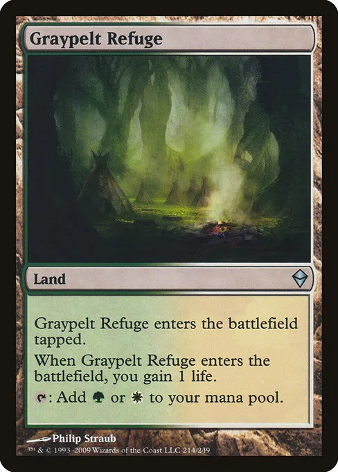 Graypelt Refuge · Zendikar 214/269