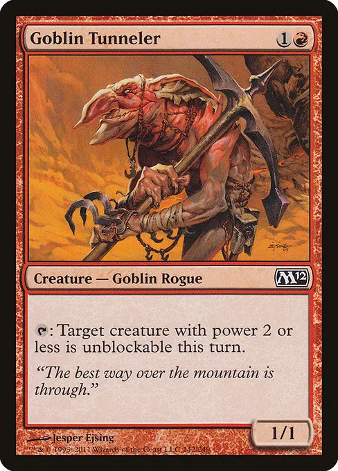 Goblin Tunneler · Magic 2012 142/249