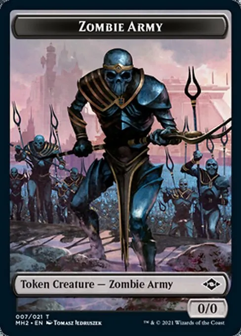 Zombie Army · Modern Horizons 2 Tokens 7/21