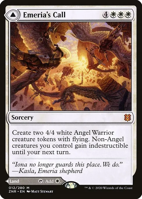 Emeria's Call // Emeria, Shattered Skyclave · Zendikar Rising 12/407