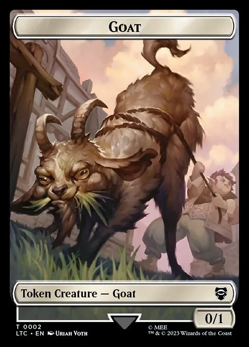 Goat · Tales of Middle-earth Commander Tokens 2/15