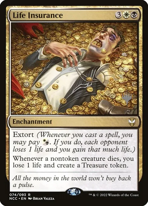Life Insurance · New Capenna Commander Promos 74p/75