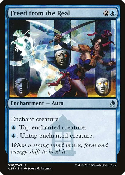 Freed from the Real · Masters 25 58/249