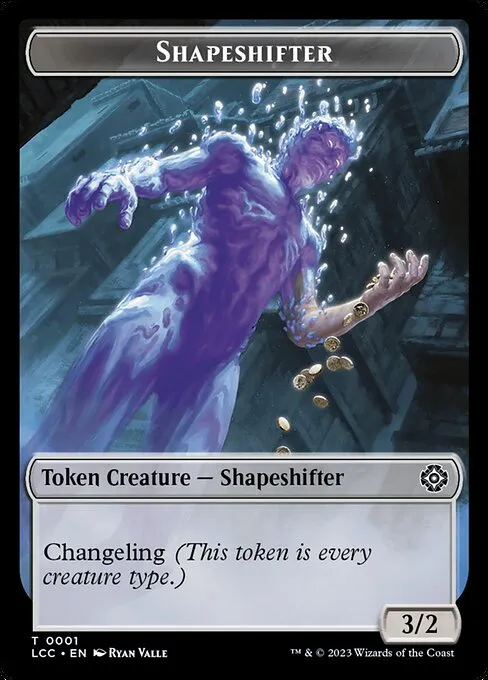 Shapeshifter · The Lost Caverns of Ixalan Commander Tokens 1/18