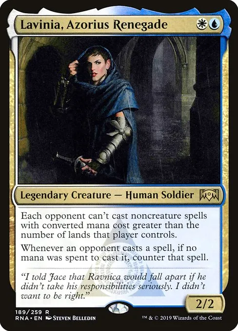 Lavinia, Azorius Renegade · Ravnica Allegiance 189/273