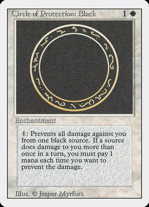 Circle of Protection: Black · Revised Edition 9/306