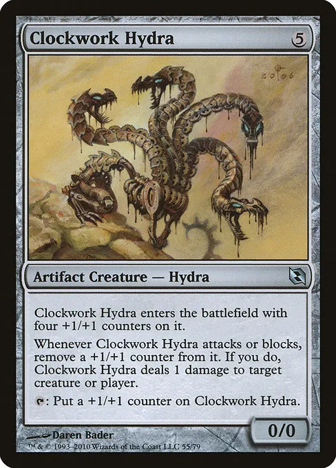 Clockwork Hydra · Duel Decks: Elspeth vs. Tezzeret 55/79