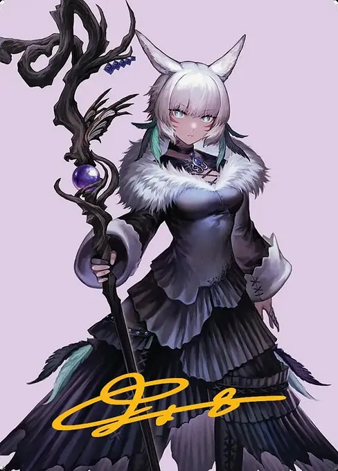 Y'shtola, Night's Blessed // Y'shtola, Night's Blessed · Final Fantasy Art Series 53/53