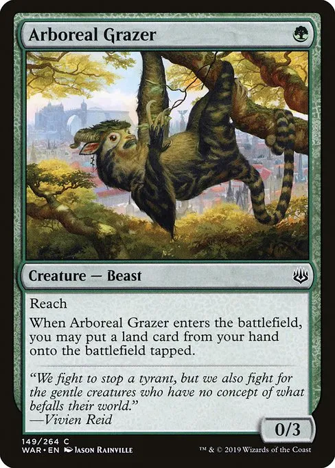Arboreal Grazer · War of the Spark 149/312