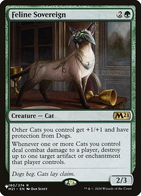 Feline Sovereign · The List M21-180/5050