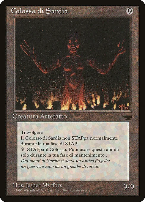 Colossus of Sardia · Rinascimento 111/69