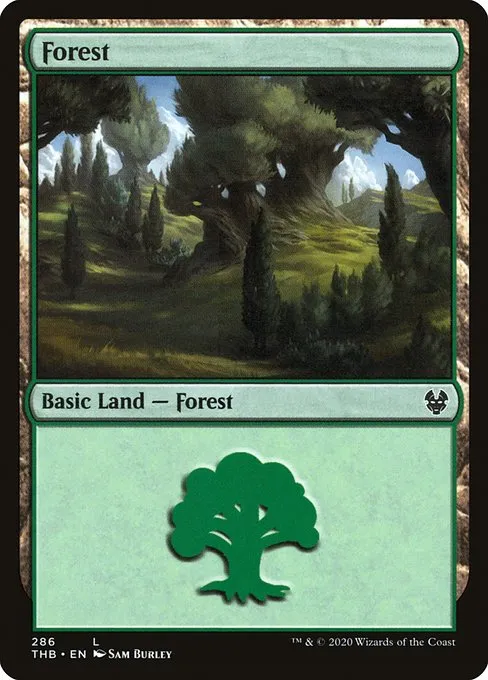 Forest · Theros Beyond Death 286/358